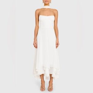 Amanda Uprichard Monterey Dress with Scarf